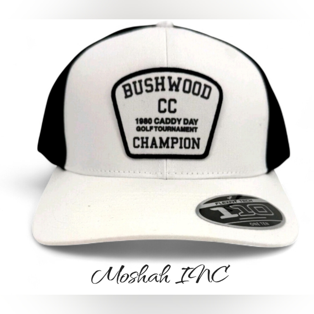 Travis Mathew Bushwood White CC Champ Snapback Trucker Hat Golf Caddyshack NWT